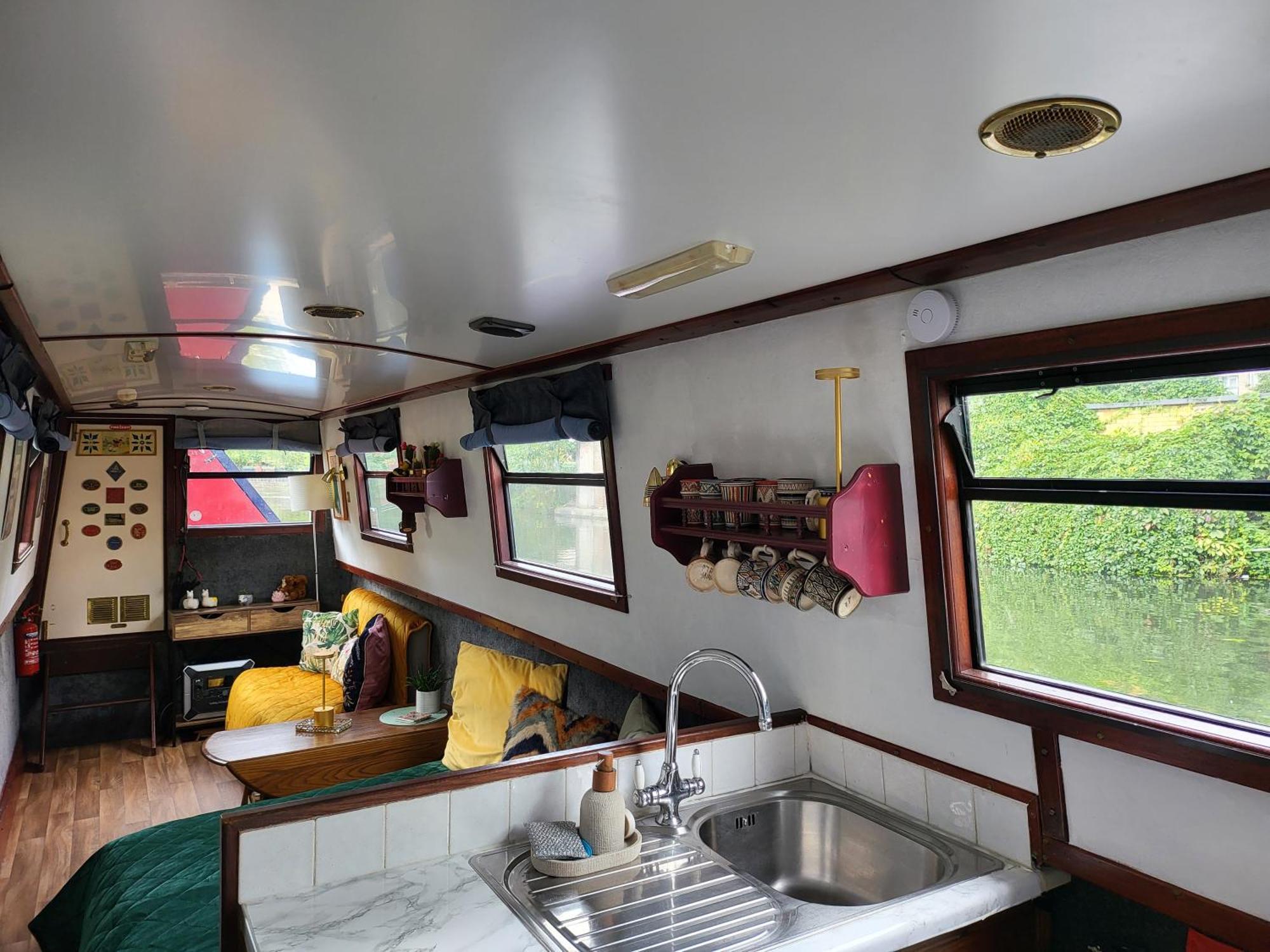 Comfy Canal Boat In Little Venice For Family & Friends Hotel London Kültér fotó